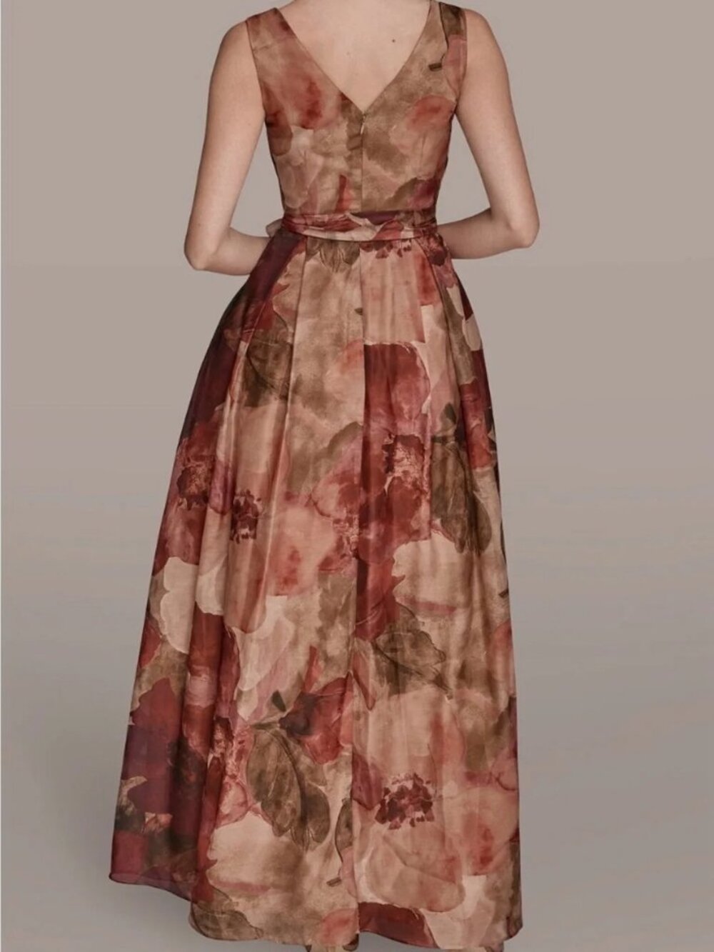 DONNA KARAN NEW YORK DKNY sleeveless cocktail formal dress - Picture 3 of 8